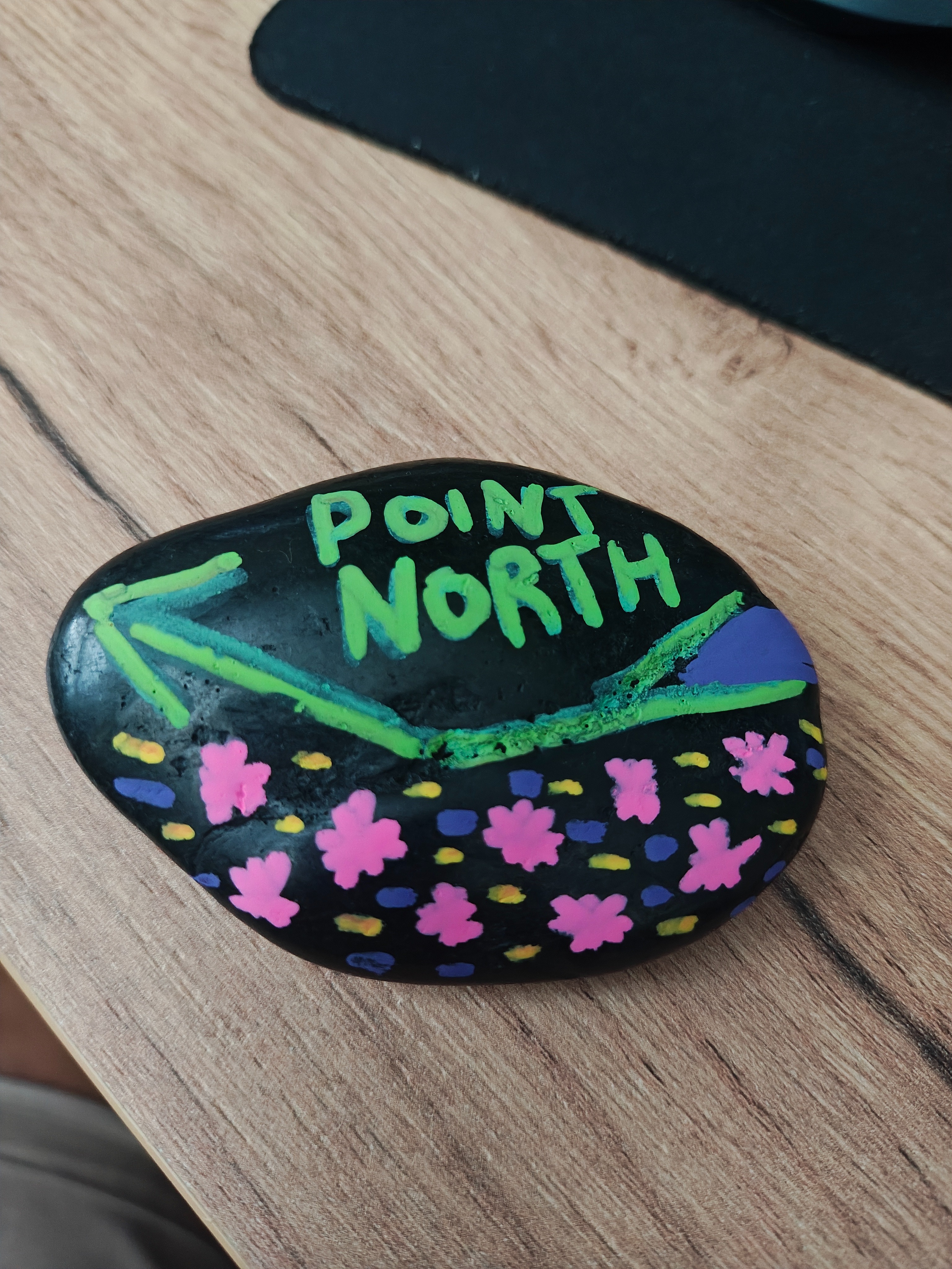 Point North